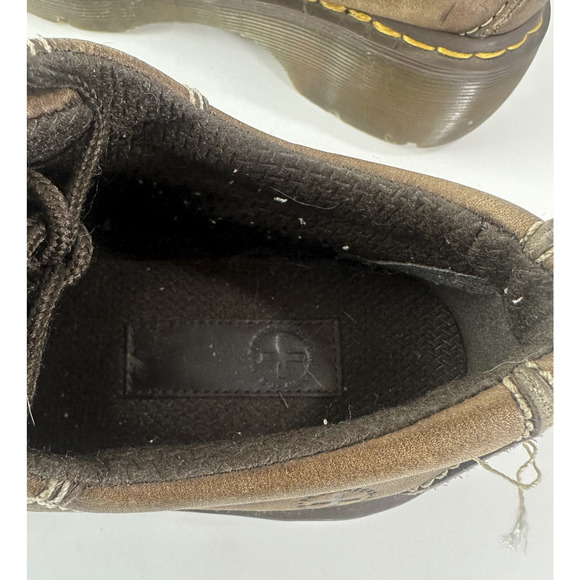 Dr Martens Vtg 90s Y2K Daisy 12283 Women's 9 Leather Oxford Chunky Shoes *Flawed - Picture 13 of 16